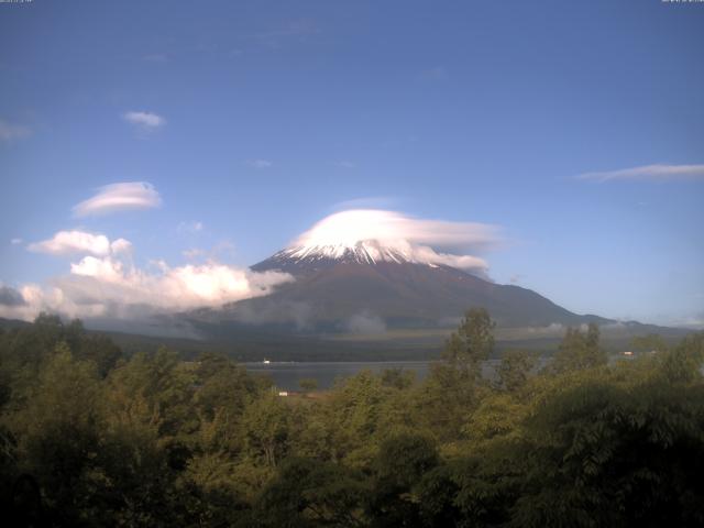 山中湖からの富士山