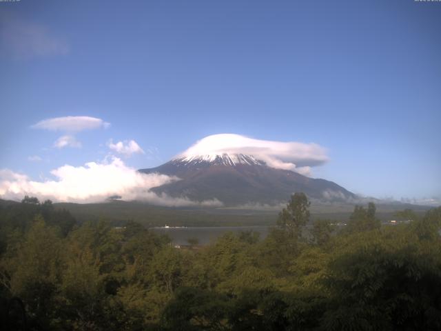 山中湖からの富士山