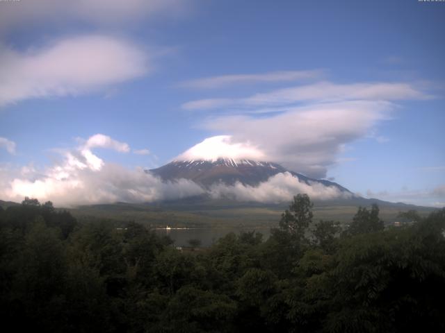 山中湖からの富士山