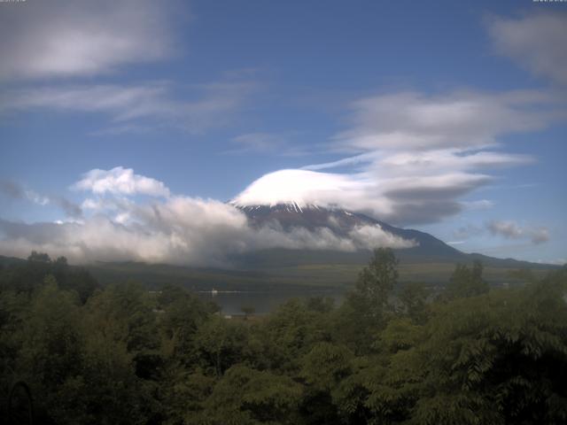 山中湖からの富士山