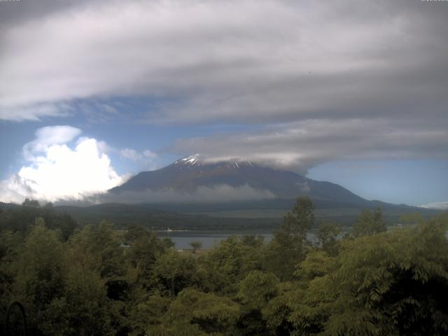 山中湖からの富士山