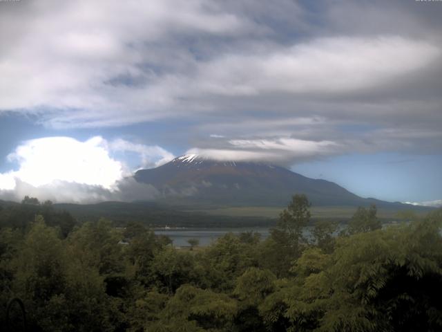 山中湖からの富士山