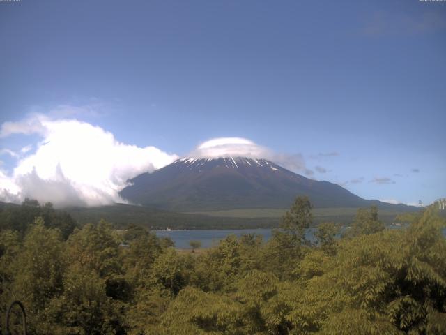 山中湖からの富士山