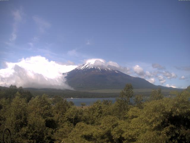 山中湖からの富士山