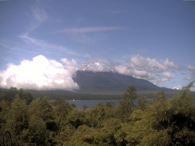 山中湖からの富士山