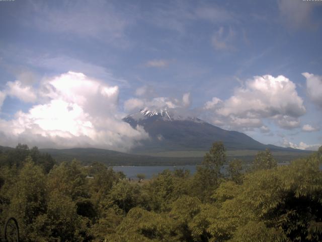 山中湖からの富士山