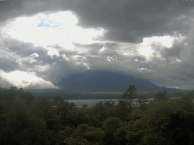 山中湖からの富士山