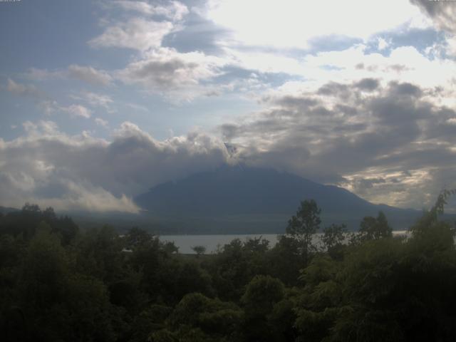 山中湖からの富士山