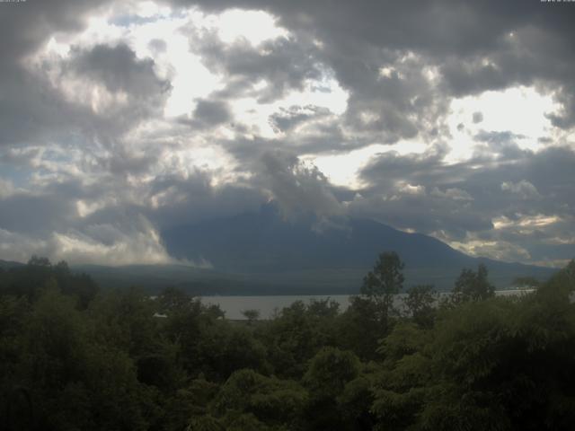 山中湖からの富士山