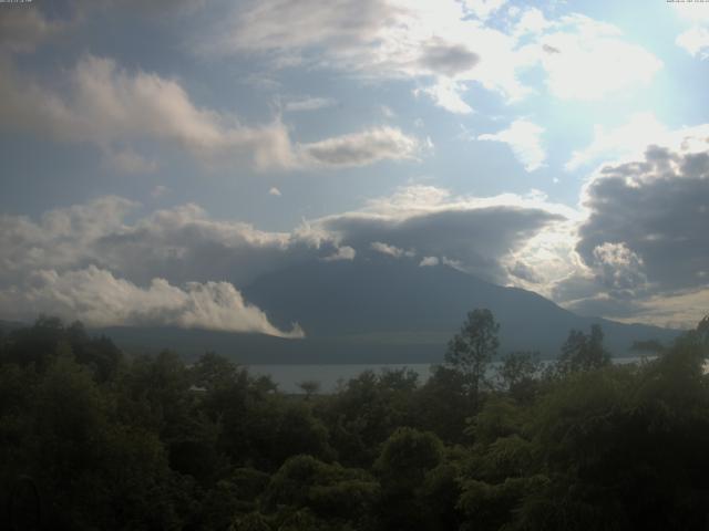 山中湖からの富士山