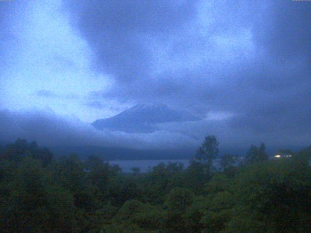 山中湖からの富士山