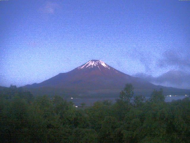 山中湖からの富士山