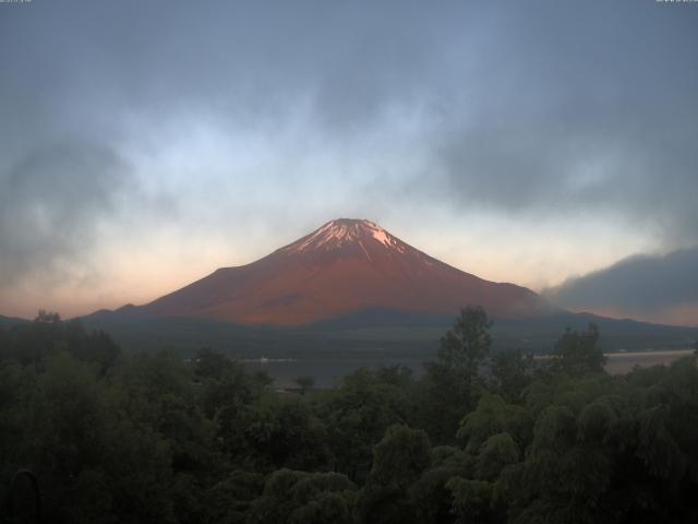 山中湖からの富士山