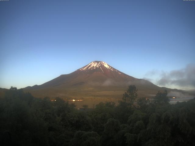 山中湖からの富士山