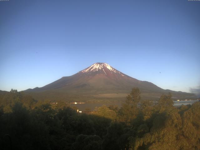山中湖からの富士山
