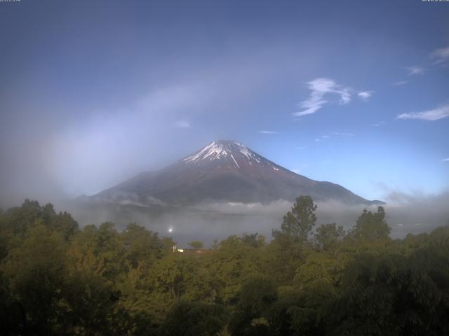 山中湖からの富士山
