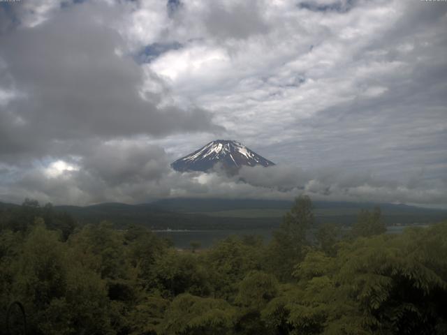 山中湖からの富士山