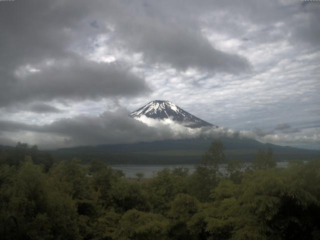 山中湖からの富士山