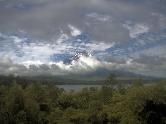 山中湖からの富士山