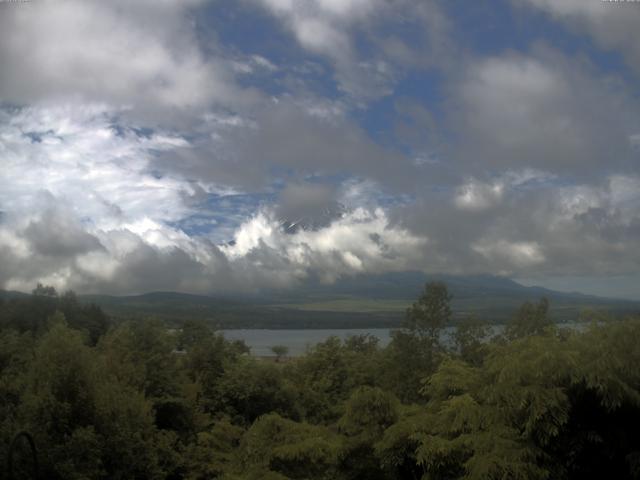 山中湖からの富士山