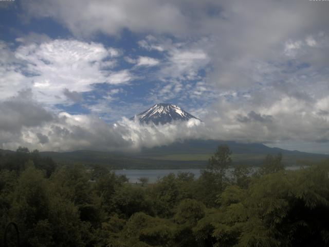 山中湖からの富士山