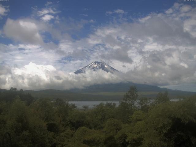 山中湖からの富士山