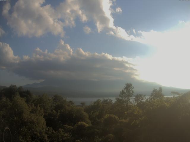 山中湖からの富士山