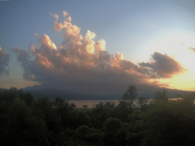 山中湖からの富士山