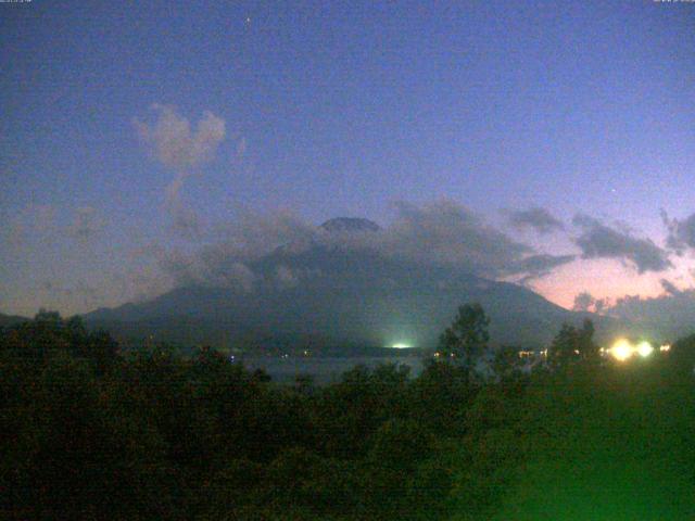 山中湖からの富士山