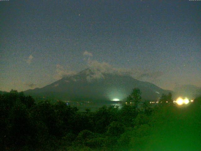 山中湖からの富士山