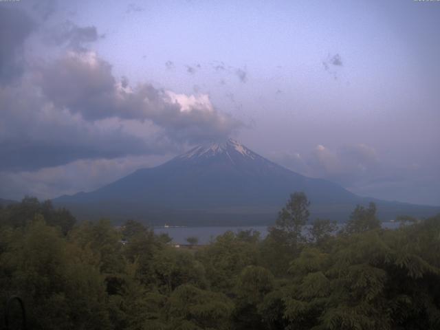 山中湖からの富士山