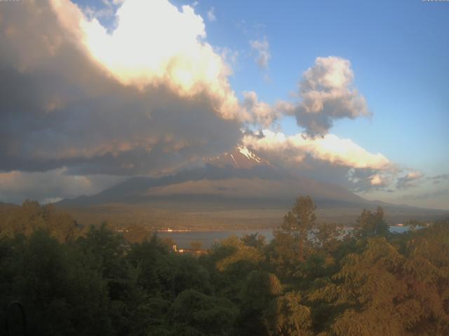山中湖からの富士山