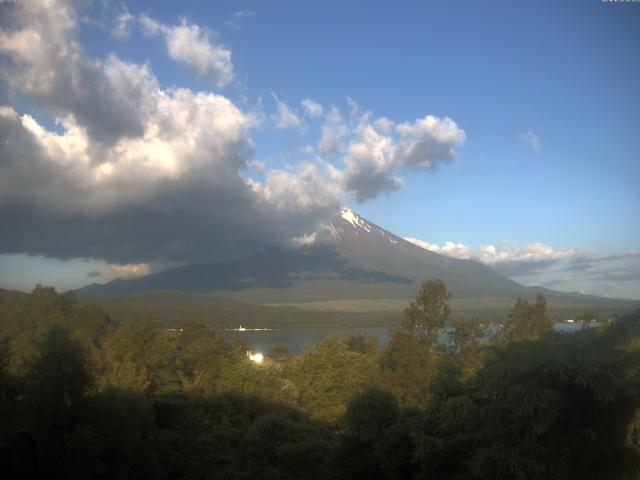 山中湖からの富士山