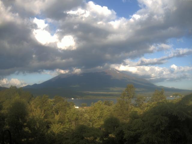 山中湖からの富士山
