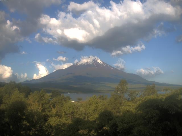 山中湖からの富士山