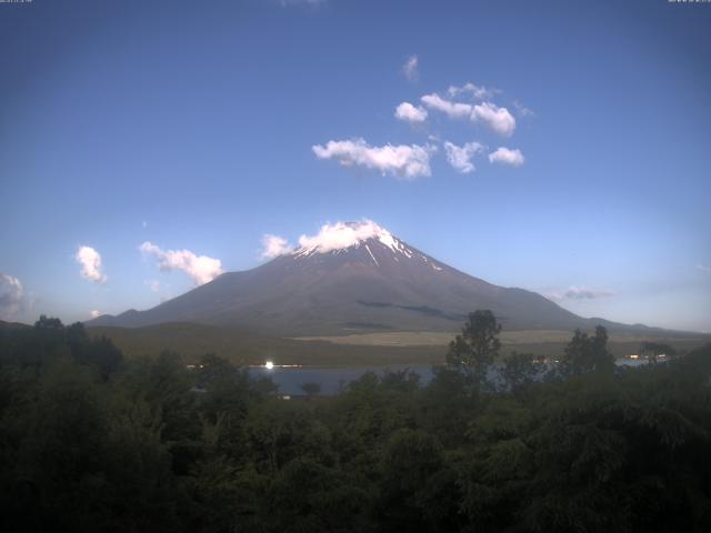 山中湖からの富士山