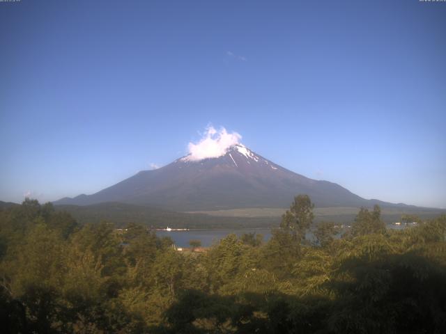 山中湖からの富士山