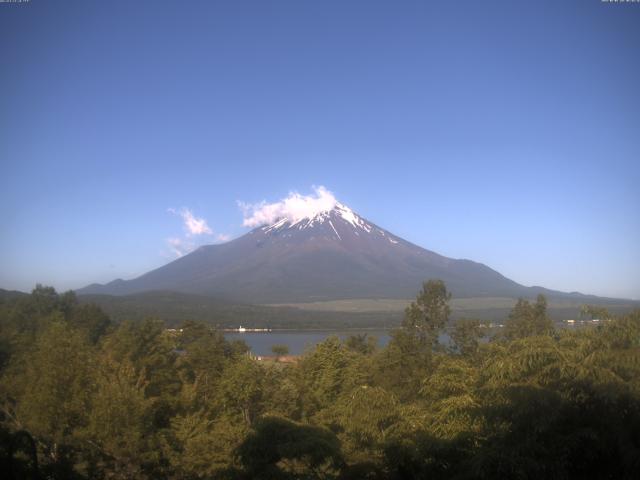 山中湖からの富士山