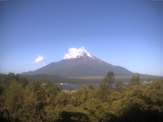 山中湖からの富士山