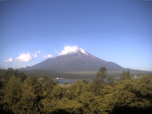 山中湖からの富士山