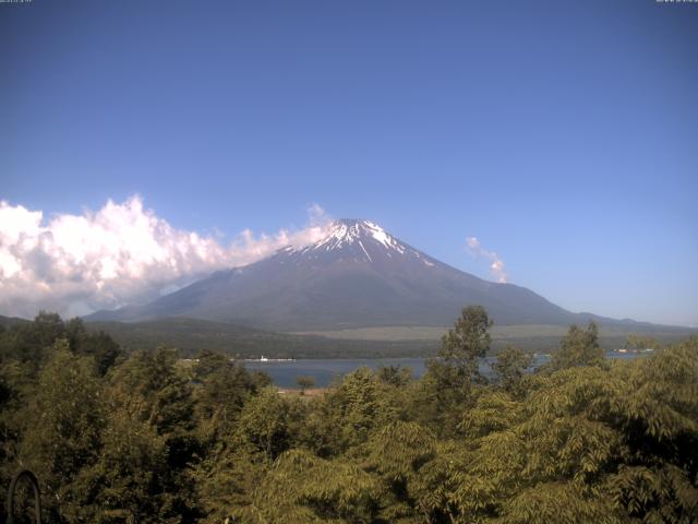山中湖からの富士山