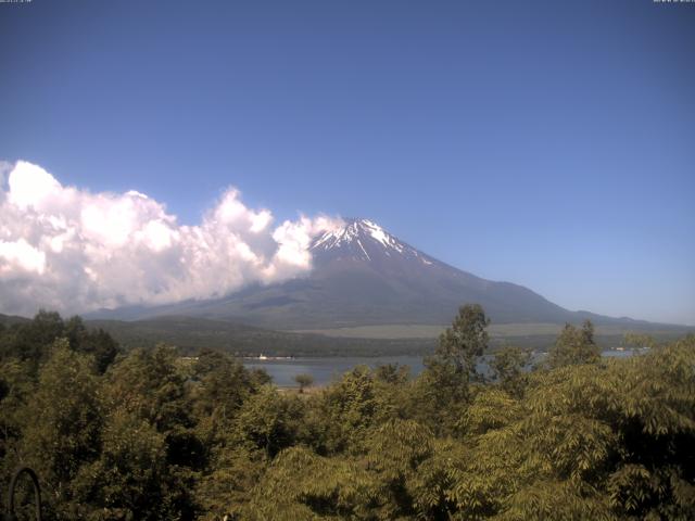 山中湖からの富士山