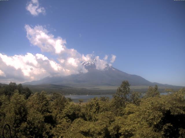 山中湖からの富士山