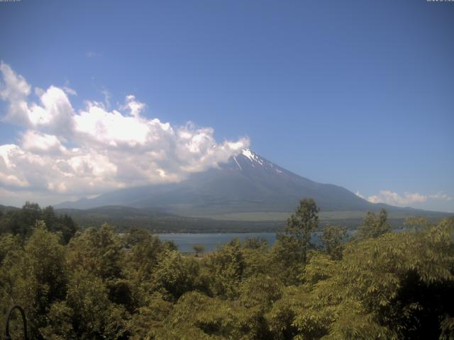 山中湖からの富士山