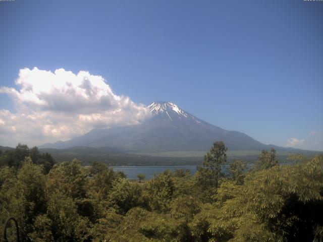 山中湖からの富士山