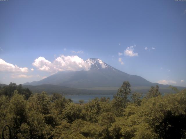 山中湖からの富士山