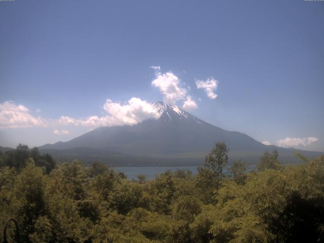山中湖からの富士山