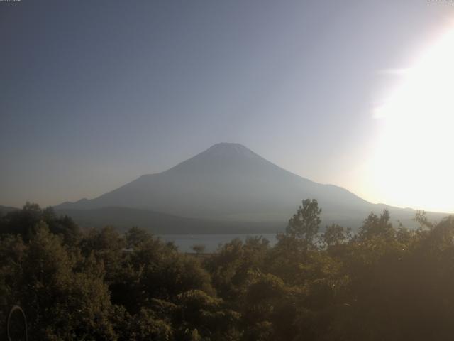 山中湖からの富士山
