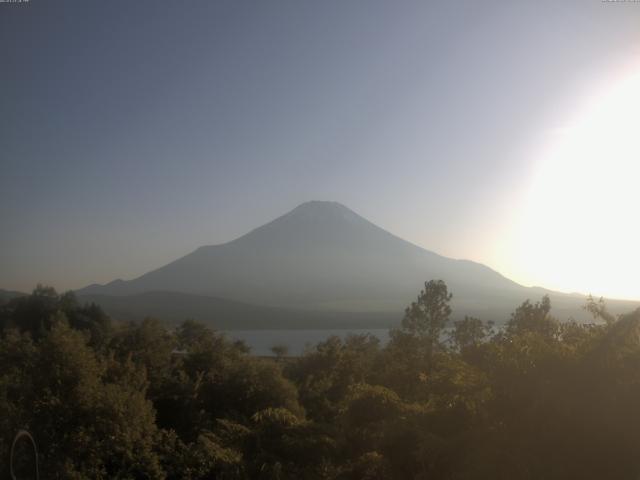 山中湖からの富士山