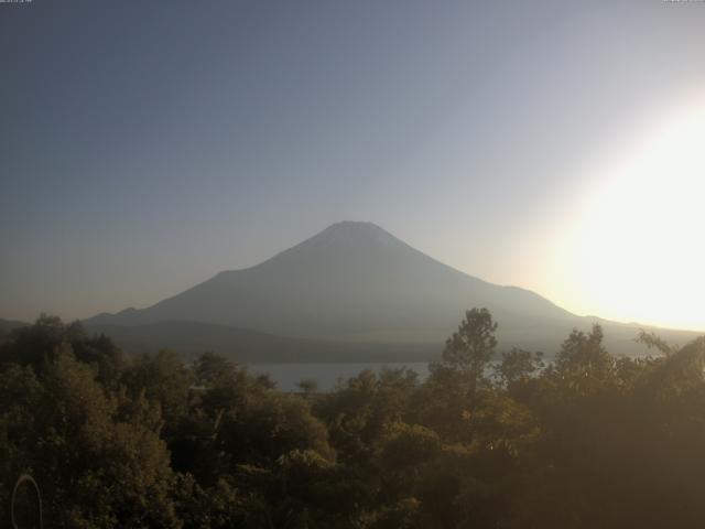 山中湖からの富士山